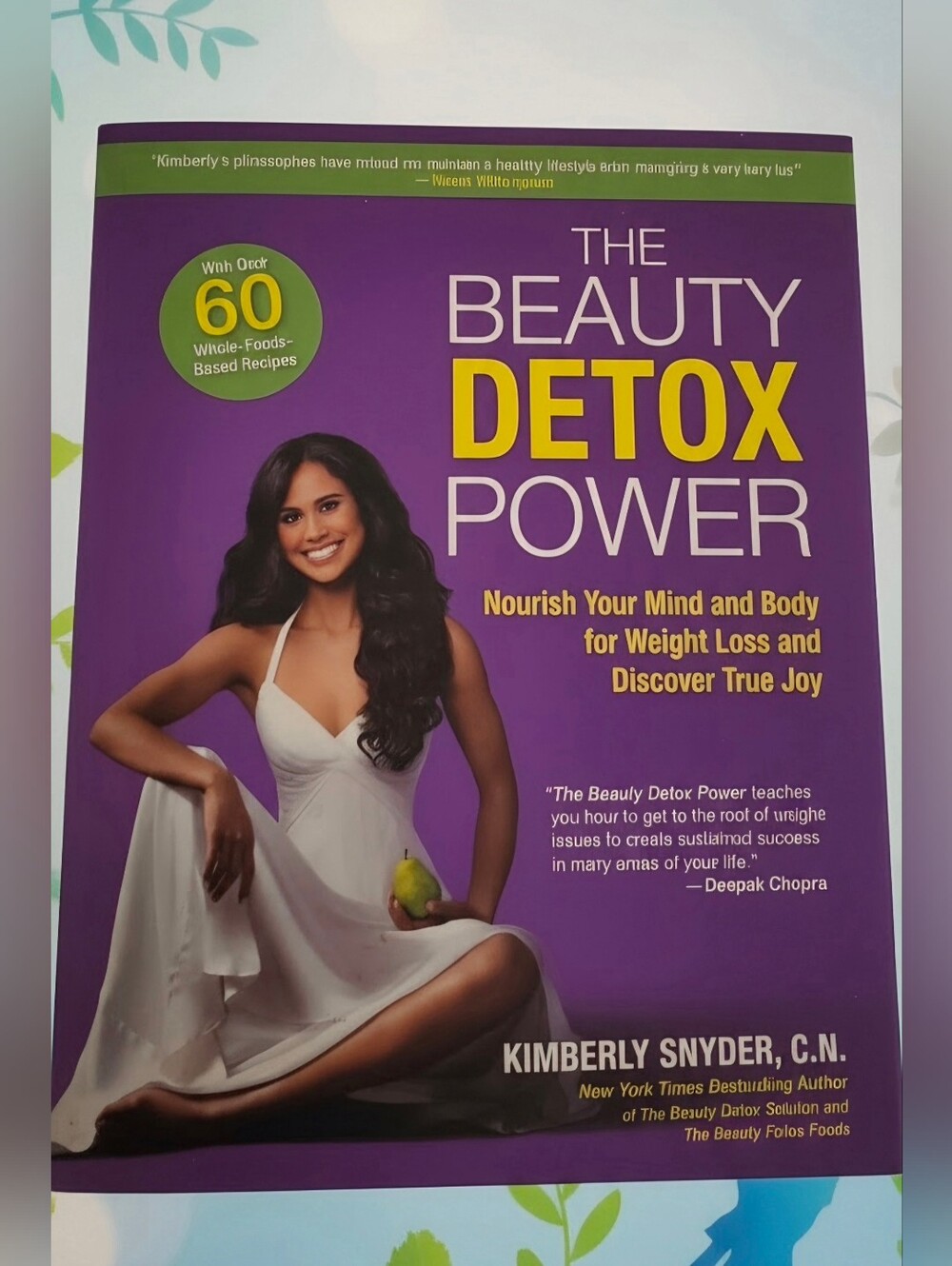 The Beauty Detox Power Journal — Purple Cover